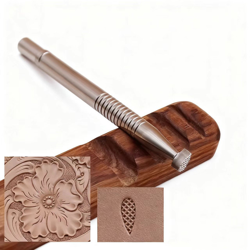 Leatherwork Tool Kit - Arabesque achtergrondstempelset S1.5x4/M2.2x6/L3x8mm - 304 roestvrijstalen