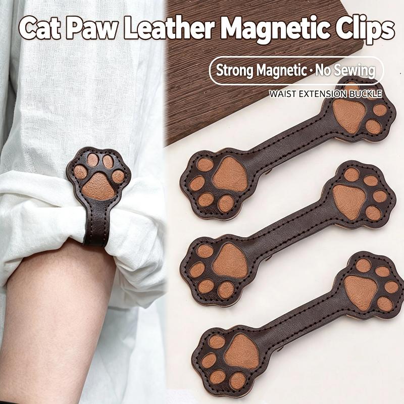 For Leather Work - 2 stuks premium lederen magnetische hoesclips