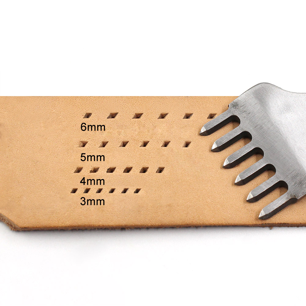 3/4/5/6Mm Spatieponstgereedsch - Leatherwork Punching Tool recensie en prijs