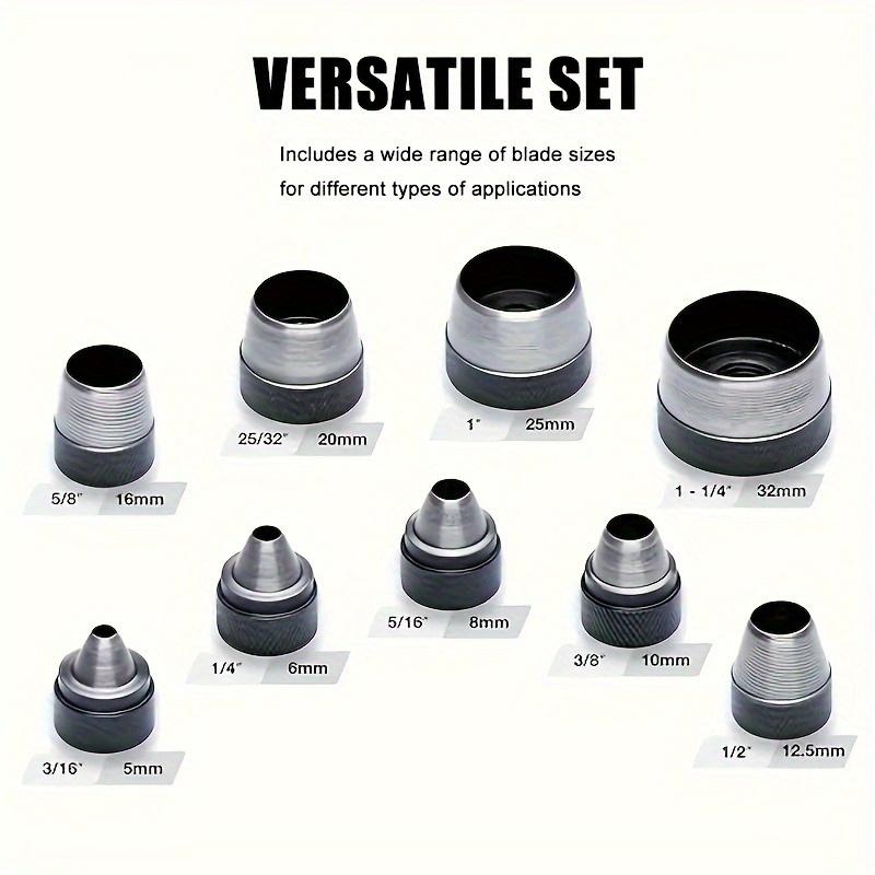 10-delige holle ponsset, robuu - Leatherwork Punch recensie en prijs