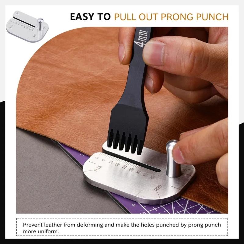 Lederbewerking Steekhulpplaat  - Leatherwork Punch recensie en prijs