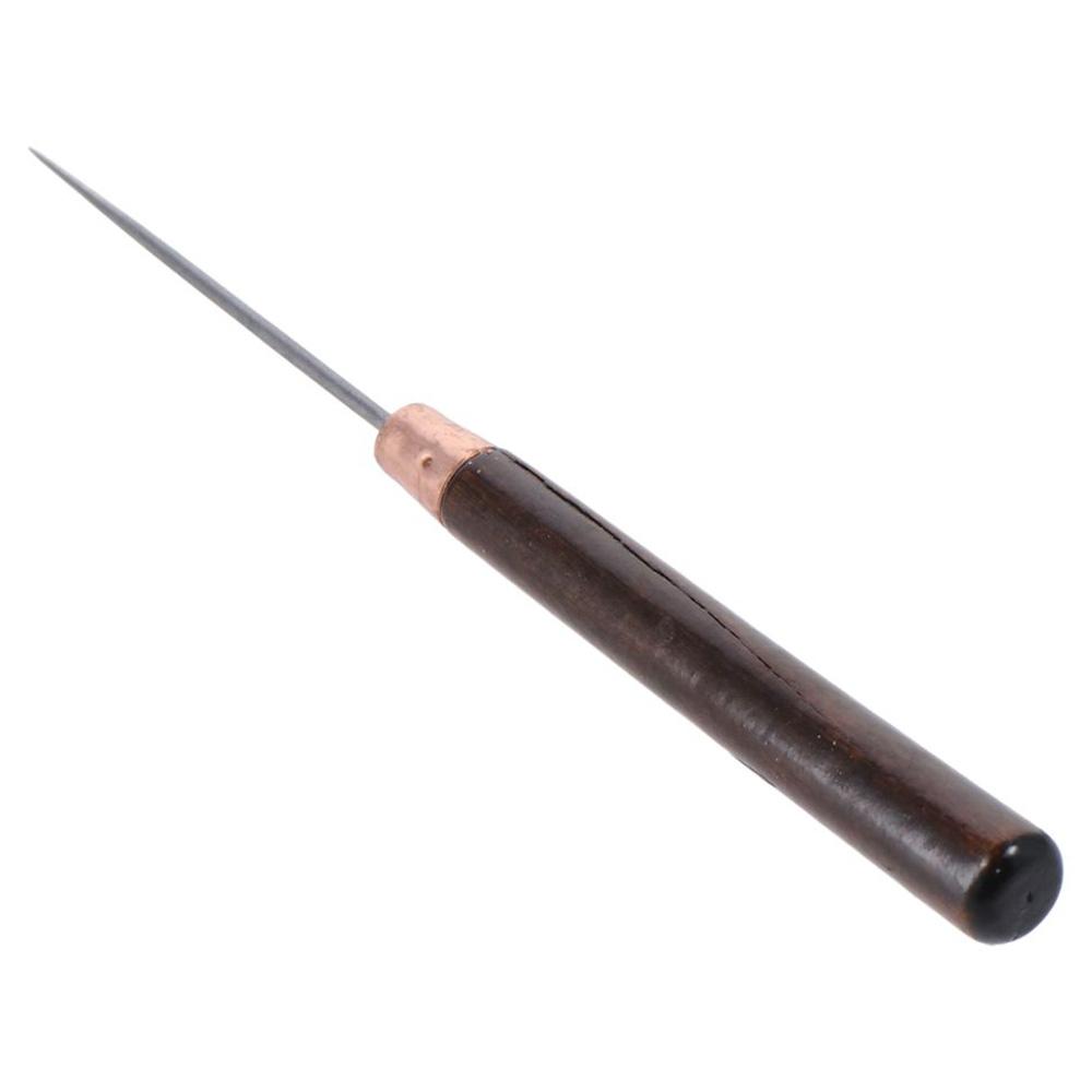 3 Stuks Houten Handvat Krasger - Leatherwork Punching Tool recensie en prijs