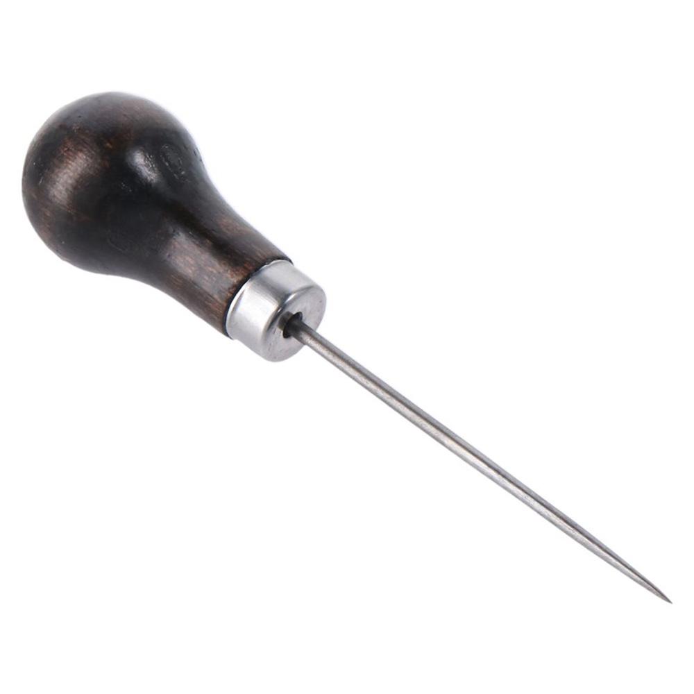 3 Stuks Houten Handvat Krasger - Leatherwork Punching Tool recensie en prijs
