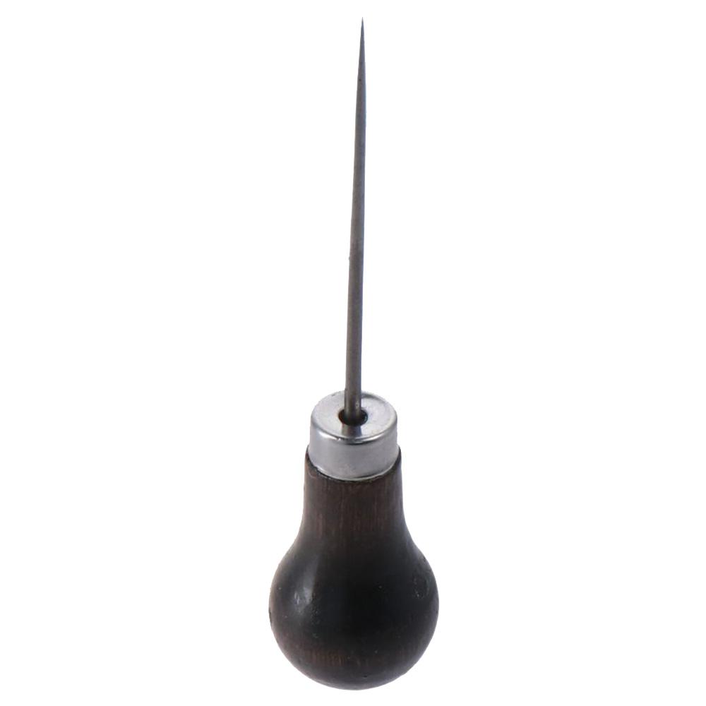 3 Stuks Houten Handvat Krasger - Leatherwork Punching Tool recensie en prijs