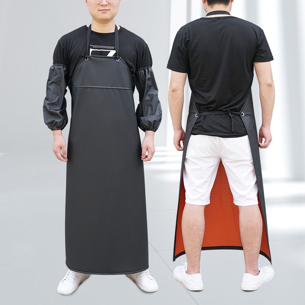 Zacht PU-leer keukenschort zwa - Leatherwork Apron recensie en prijs