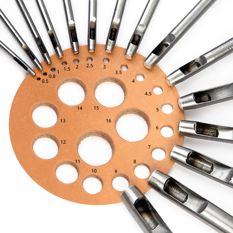 WUTA lederen ronde perforator  - Leatherwork Punch recensie en prijs