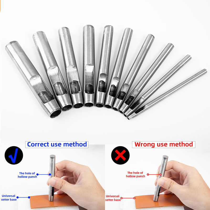 WUTA lederen ronde perforator  - Leatherwork Punch recensie en prijs
