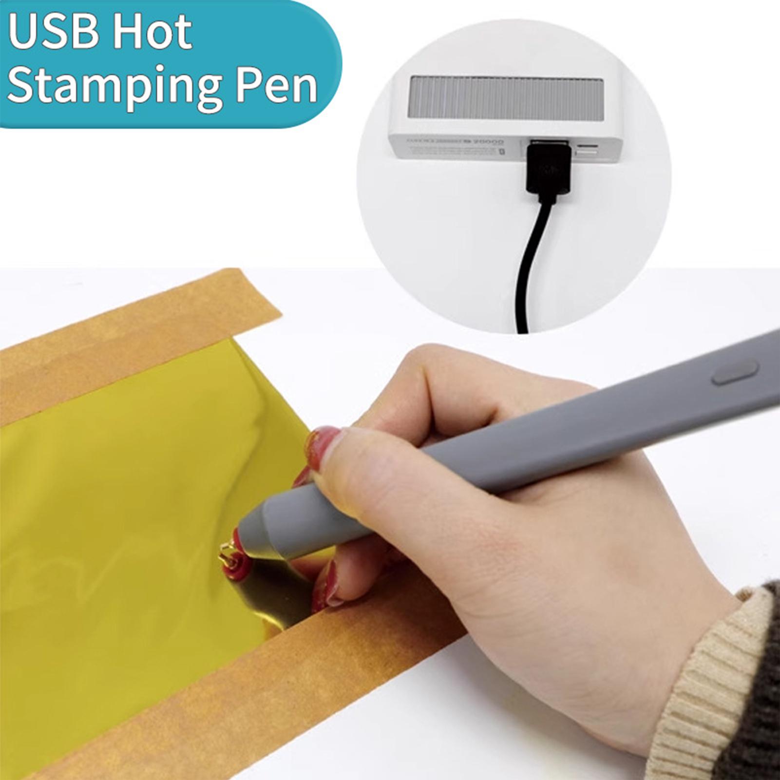 Hot Foil Pen-stempelset met 4  - Leatherwork Tool Kit recensie en prijs