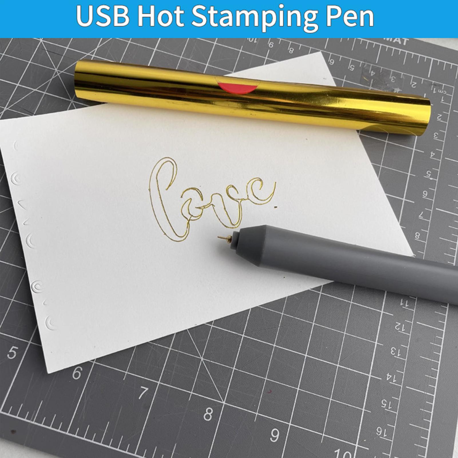 Hot Foil Pen-stempelset met 4  - Leatherwork Tool Kit recensie en prijs