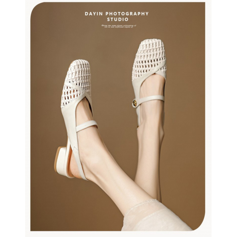 Dames sandalen met gesloten te - Leather Work Flats Women recensie en prijs