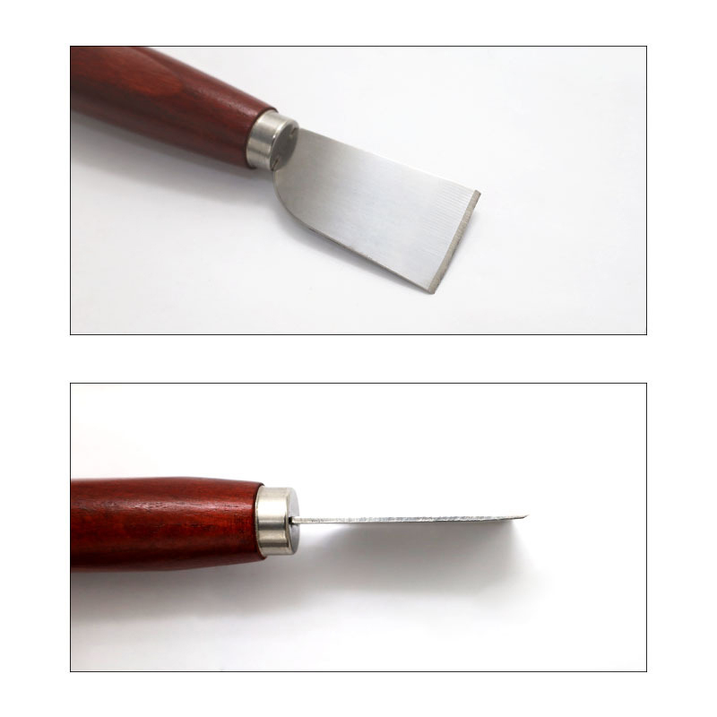 Nieuwe DIY lederbewerkingsgere - Leatherwork Knife recensie en prijs