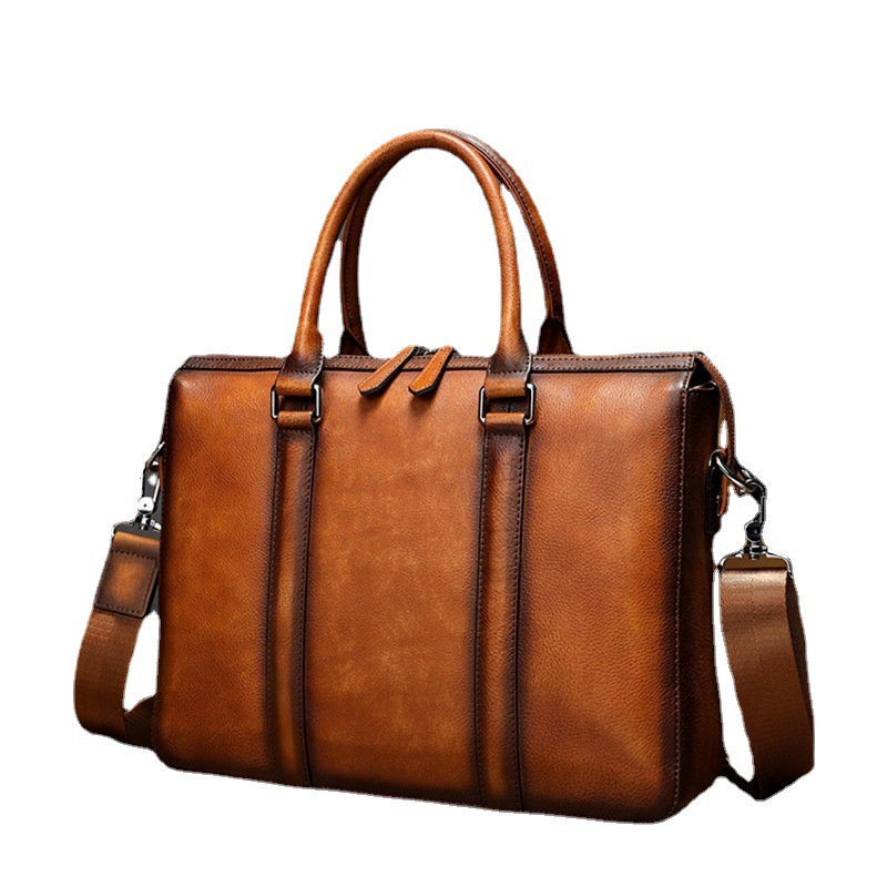 YETTIES Business Aktetas van V - Leather Work Bag recensie en prijs