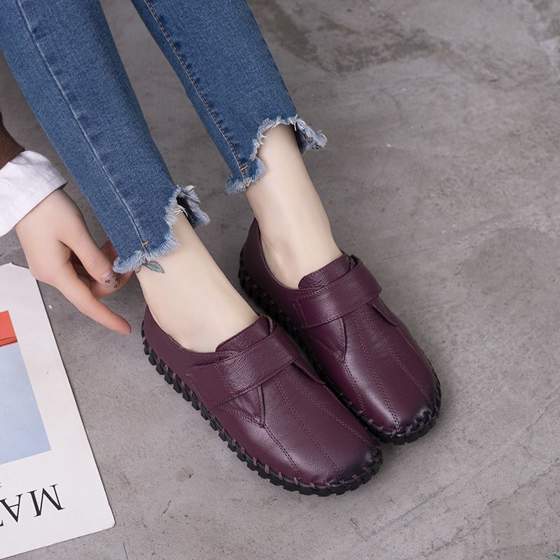 Nieuwe Topkwaliteit Ballerina  - Leather Work Flats Women recensie en prijs