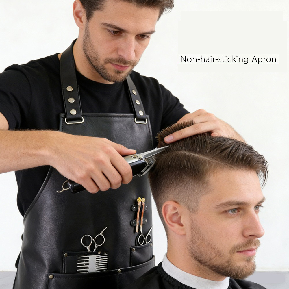 PU zacht lederen schort Kapper - Leatherwork Apron recensie en prijs
