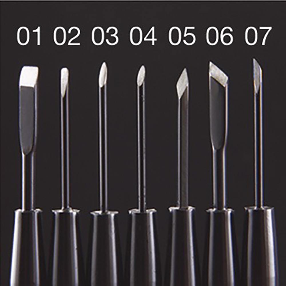 EIGER TOOL 7-delige precisie m - Leathercraft Japan recensie en prijs