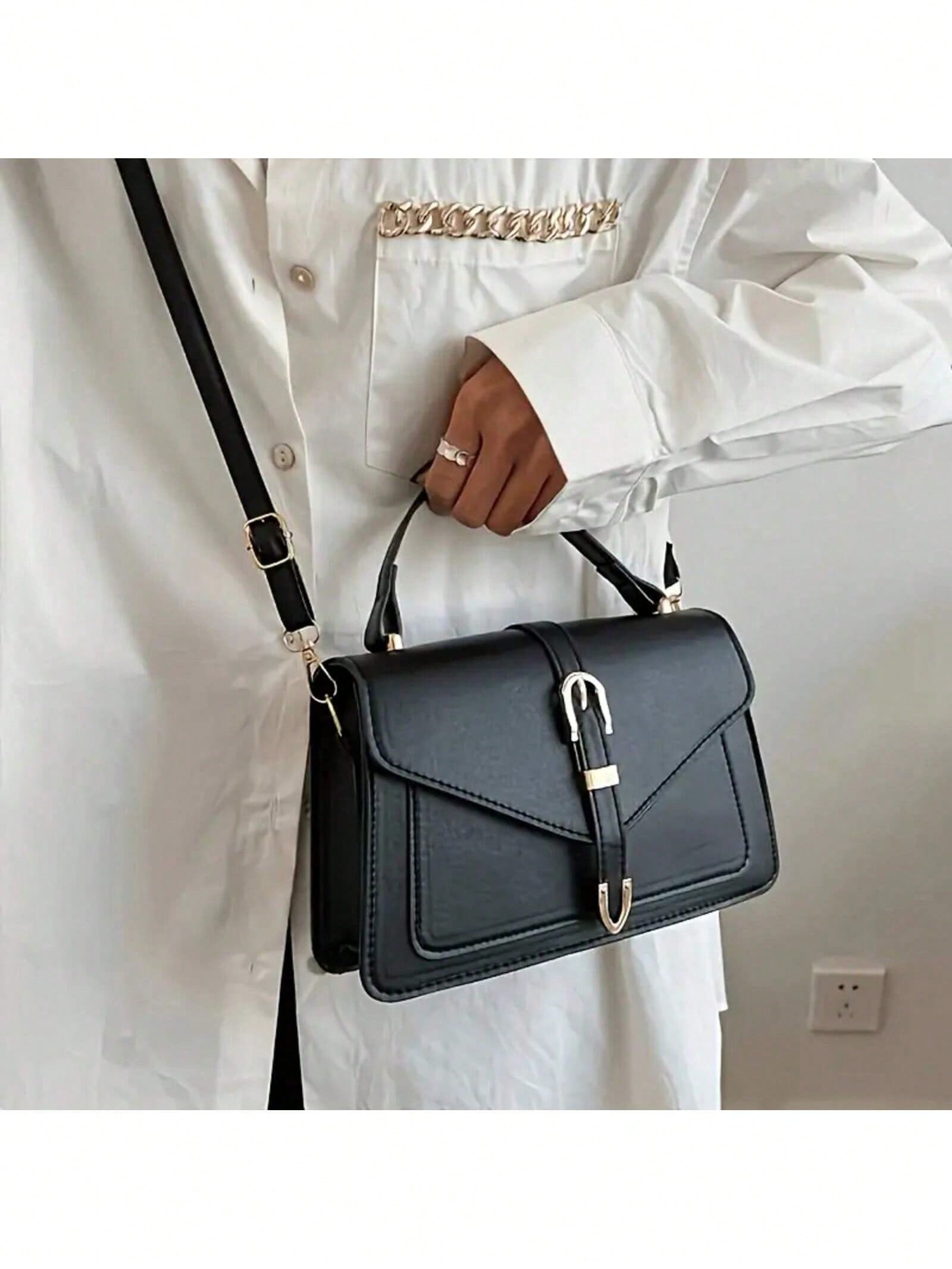 Dames PU Lederen Handtas Elega - Leather Work Bag recensie en prijs