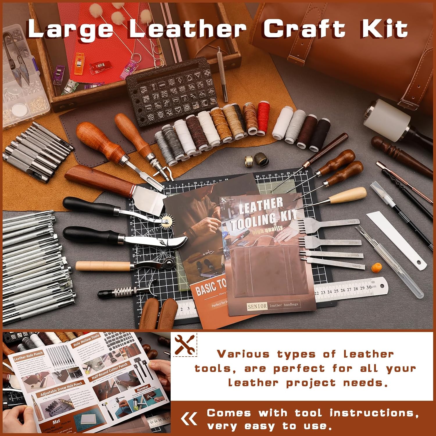 Lederbewerkingsset Lederen han - For Leather Work recensie en prijs