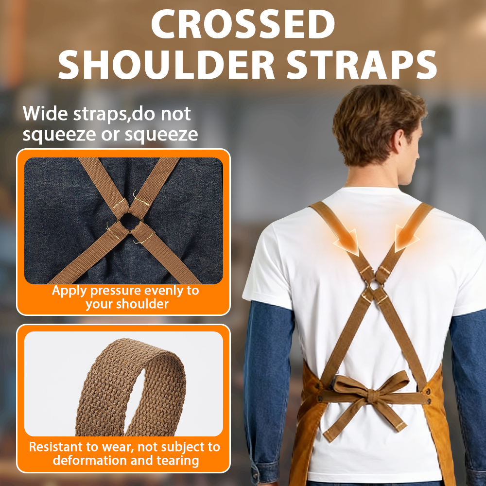 Oxhide lederen lasschort koeie - Leatherwork Apron recensie en prijs