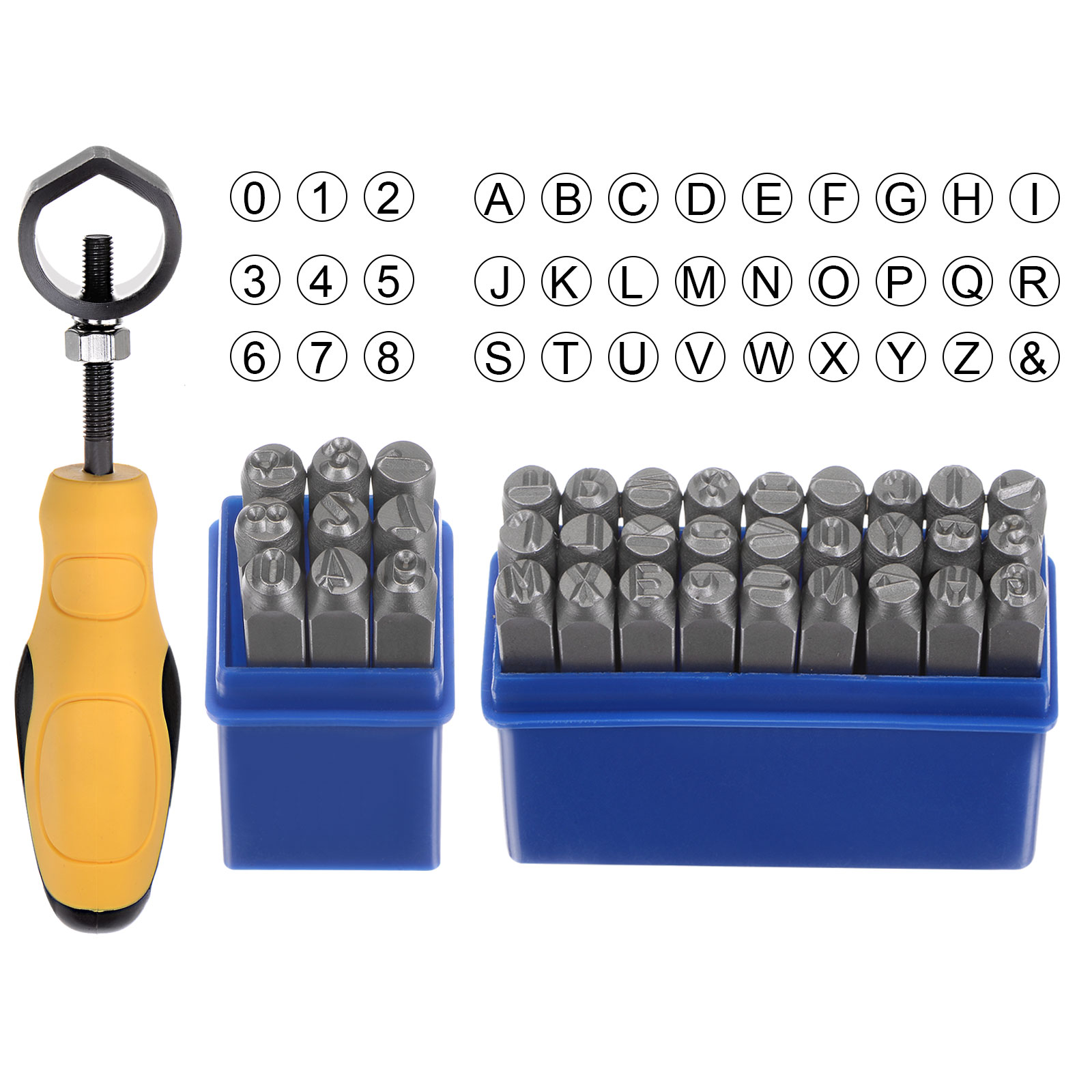 Metaalstempelset 6mm 10mm 12.5 - Leatherwork Punch recensie en prijs