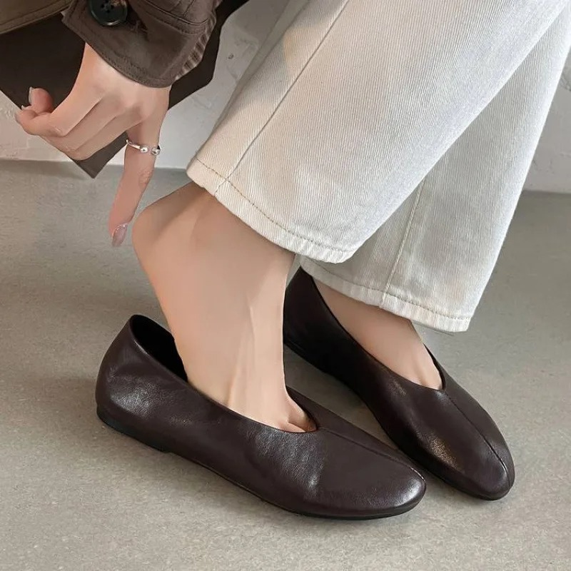 2026 Lente Nieuwe Dames Bordea - Leather Work Flats Women recensie en prijs