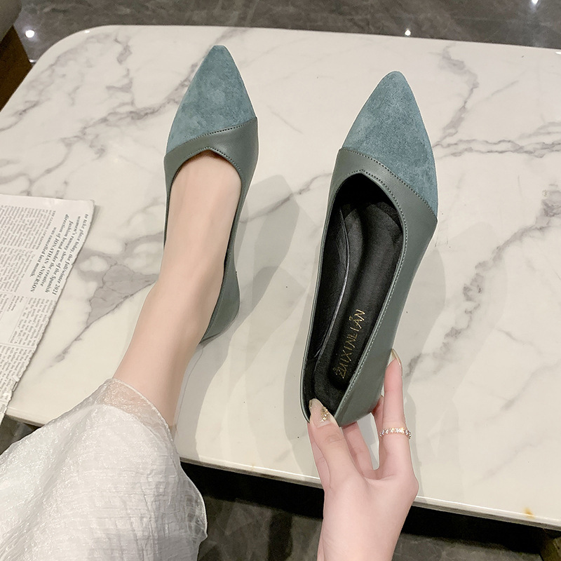 Platte zwarte leren schoenen v - For Leather Work recensie en prijs