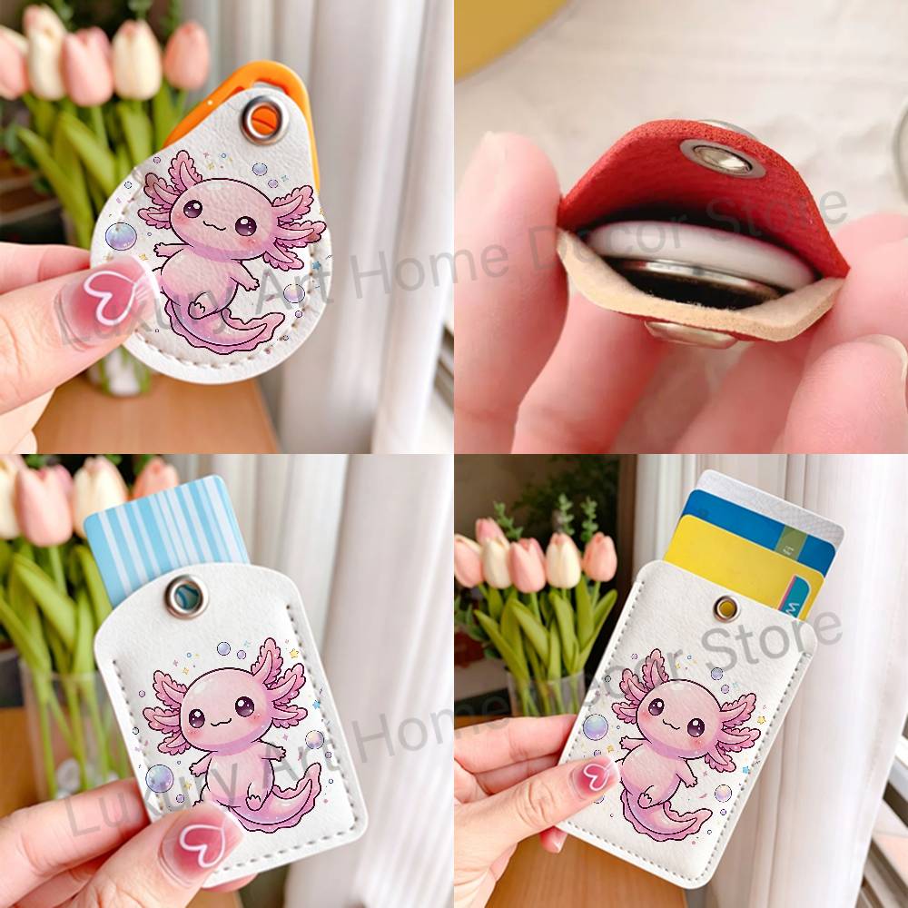 Leuke roze A-Axolotl cartoonho - For Leather Work recensie en prijs