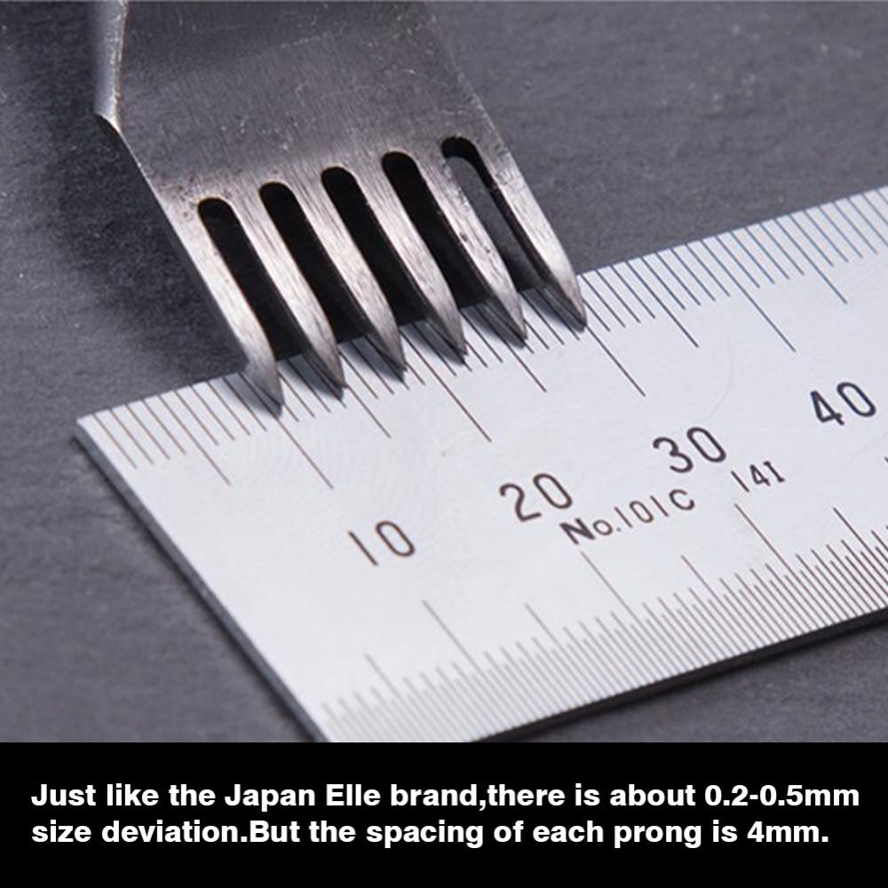 WUTA 1 stuk Diamond Point zwar - Leatherwork Punching Tool recensie en prijs