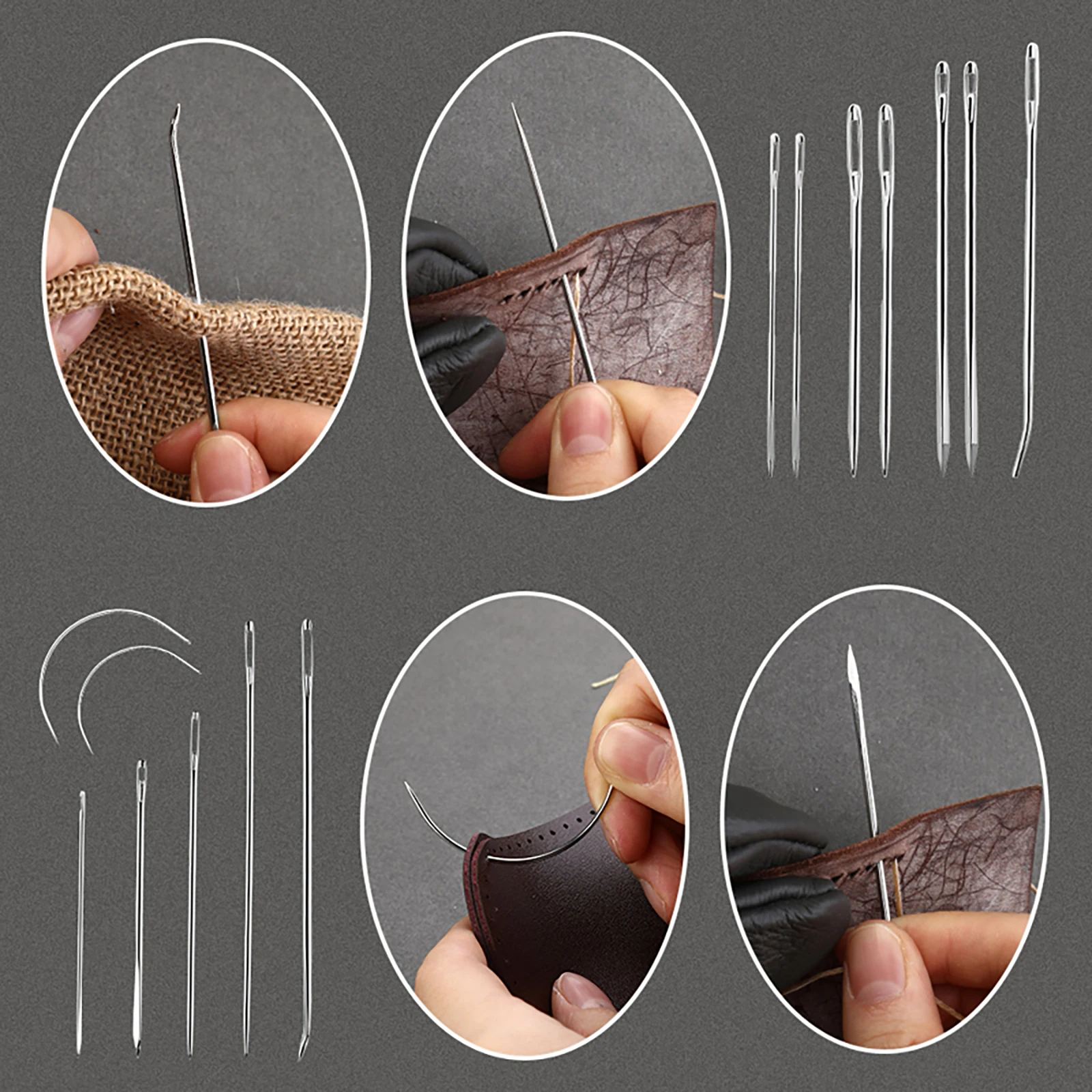 Oranje lederen naaiset, bekled - Leatherwork Kit recensie en prijs