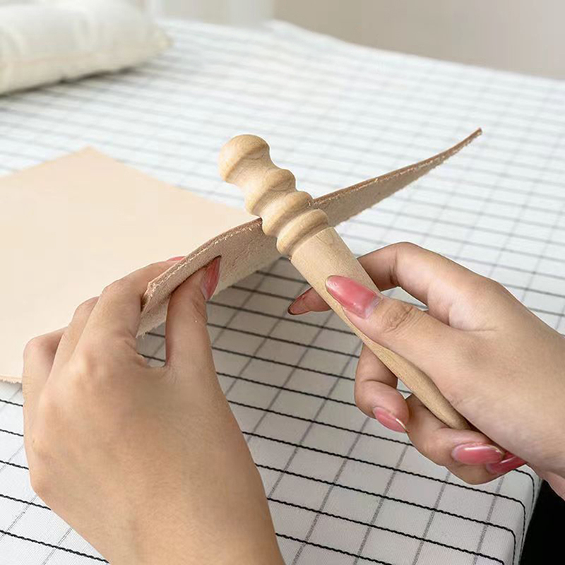 1PC Hout Leer Massief Hout Ron - Leatherwork Kit recensie en prijs