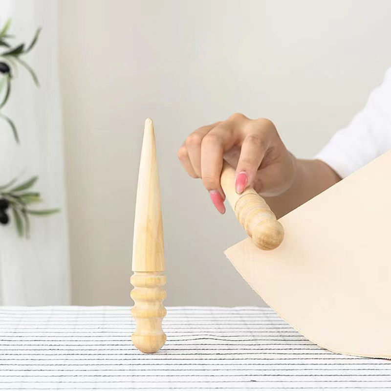 1PC Hout Leer Massief Hout Ron - Leatherwork Kit recensie en prijs