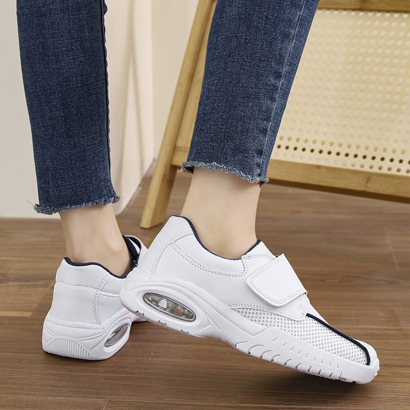 Professionele zuiver witte ver - Leather Work Flats Women recensie en prijs