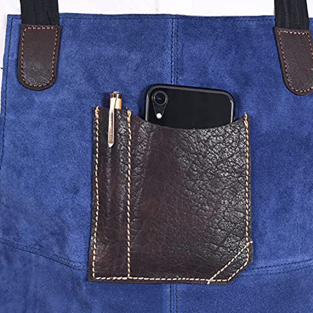 Comfortabel dubbelzijdig fluwe - Leatherwork Apron recensie en prijs