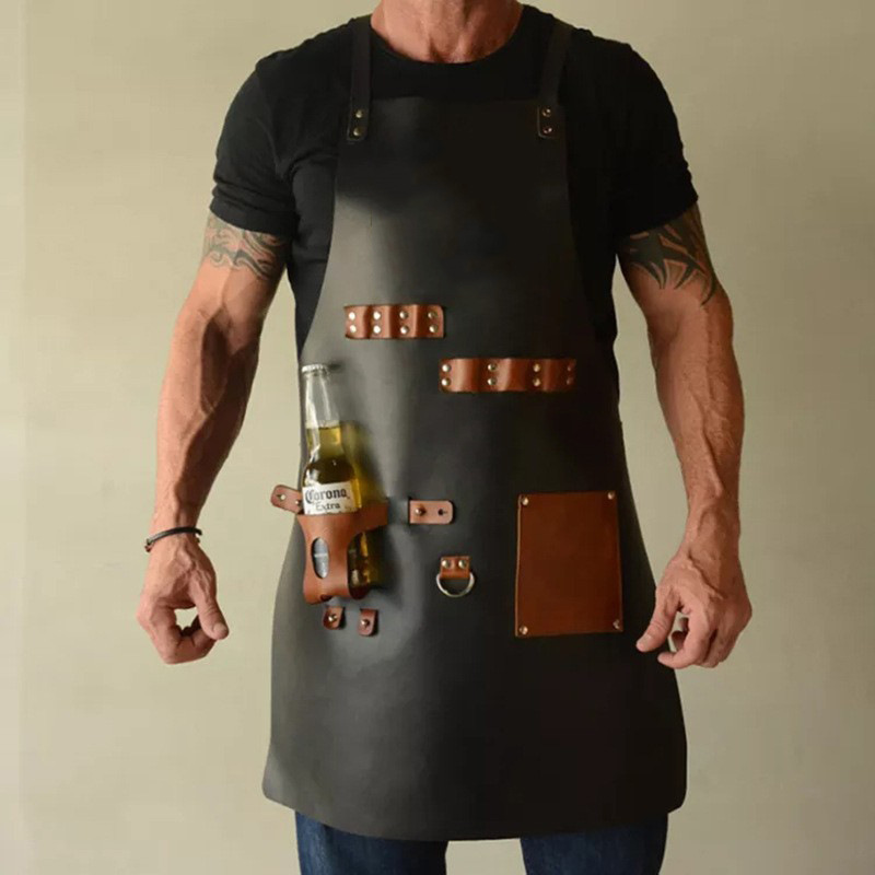 Outdoor PU lederen schort Outd - Leatherwork Apron recensie en prijs