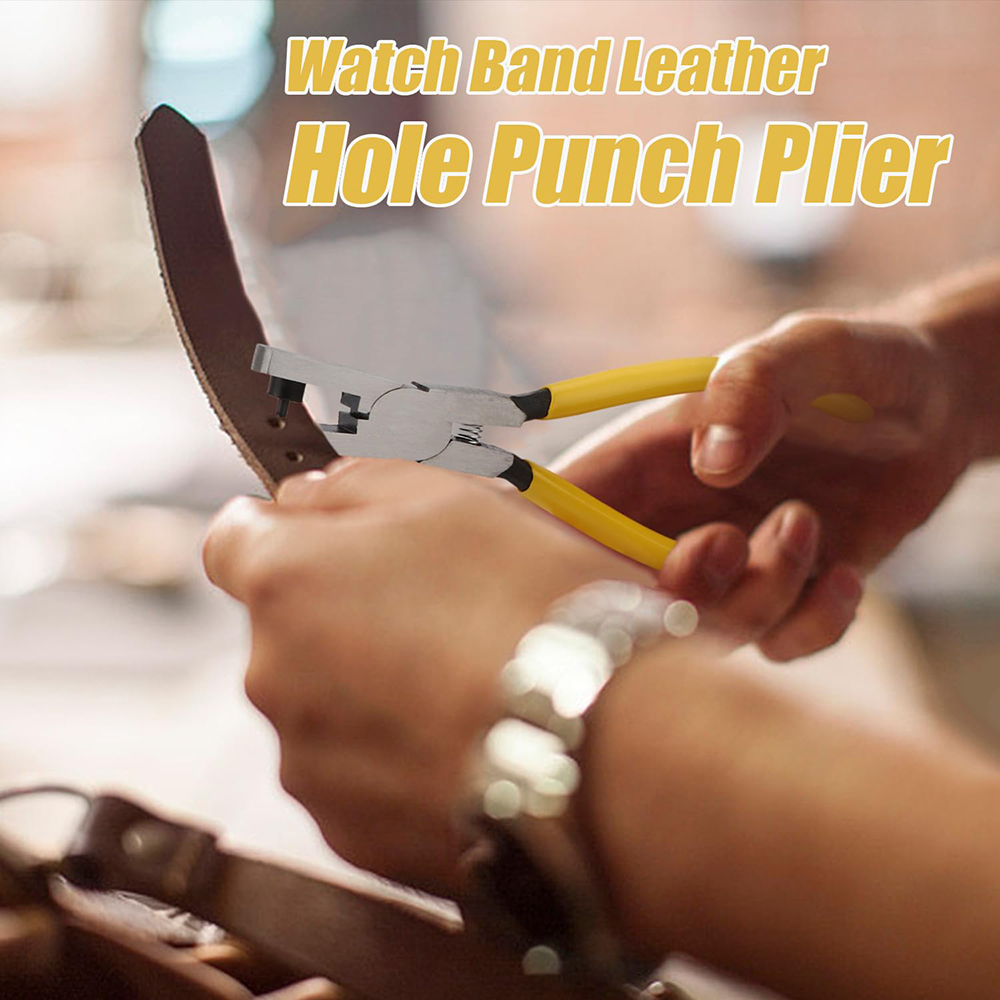 Lederen gatpons tang universee - Leatherwork Punch recensie en prijs