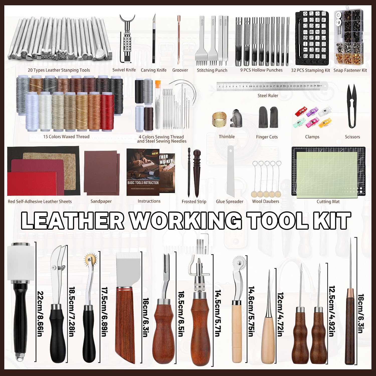 Lederbewerkingsset, lederbewer - For Leather Work recensie en prijs