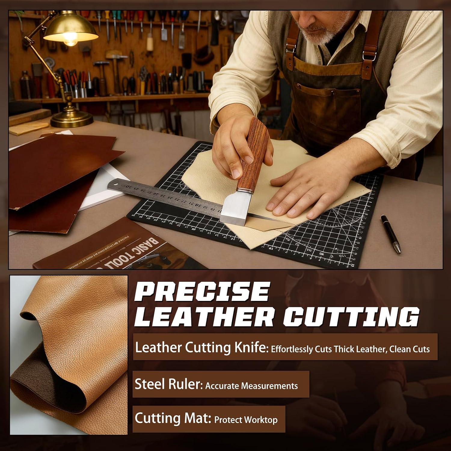 Lederbewerkingsset, lederbewer - For Leather Work recensie en prijs