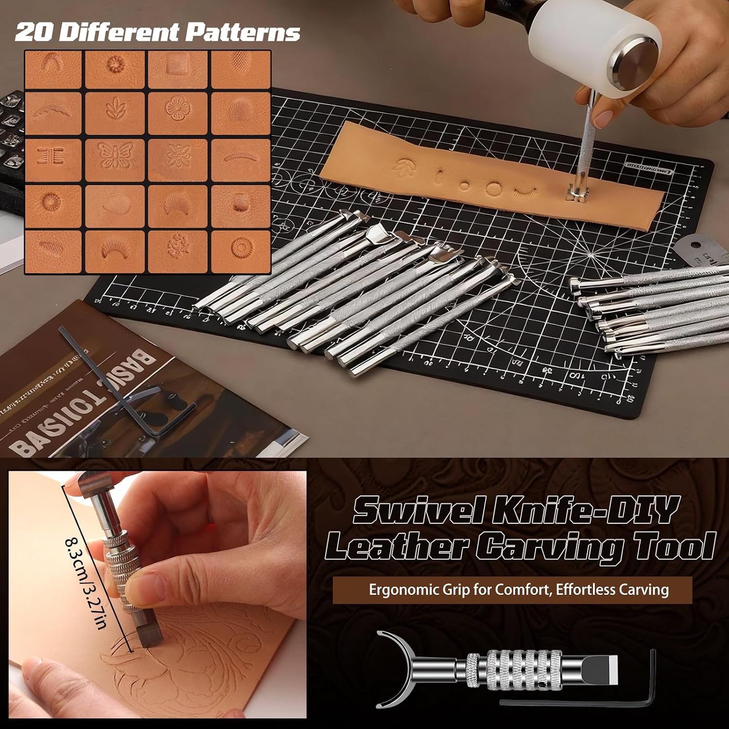 Lederbewerkingsset, lederbewer - For Leather Work recensie en prijs