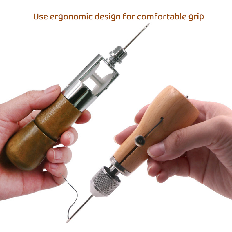 8 stks/set DIY Leer Naaigaren  - Leatherwork Tool Kit recensie en prijs
