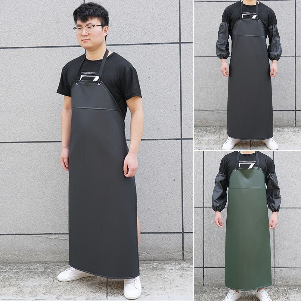Duurzaam PU-leer keukenschort  - Leatherwork Apron recensie en prijs