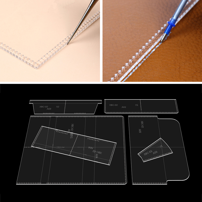 YOMDID lange portemonnee sjabl - Leatherwork Kit recensie en prijs