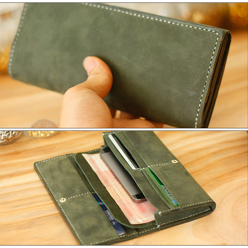 YOMDID lange portemonnee sjabl - Leatherwork Kit recensie en prijs