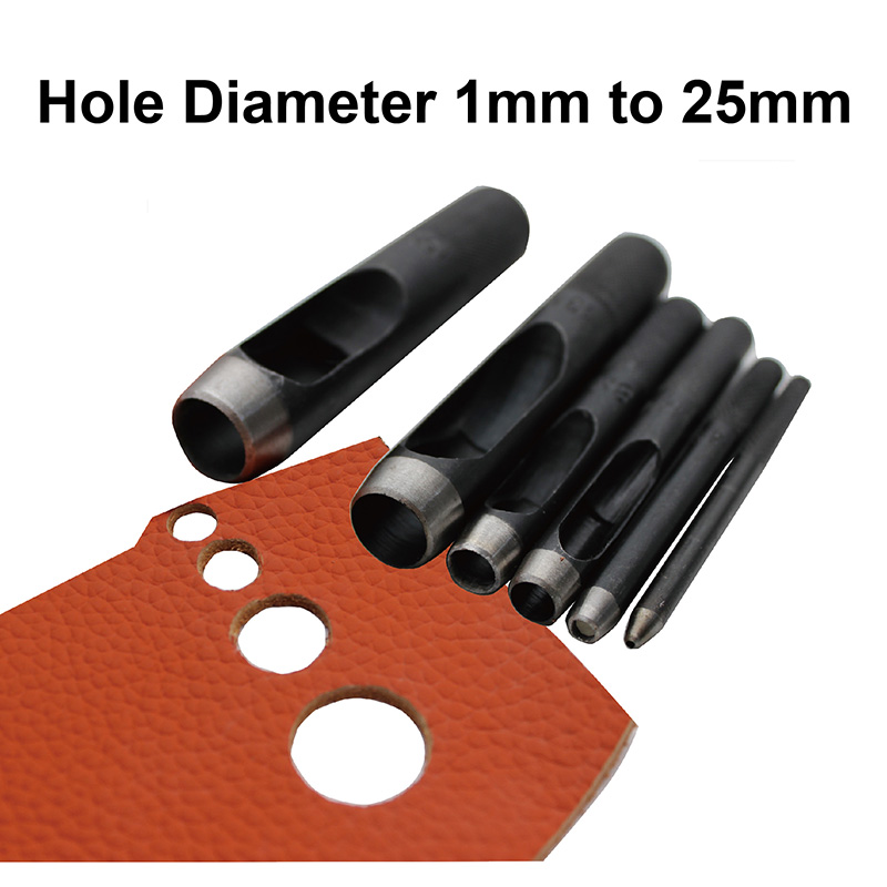 1mm 2mm 3mm 4mm 5mm 6mm 7mm 8m - Leatherwork Punch recensie en prijs