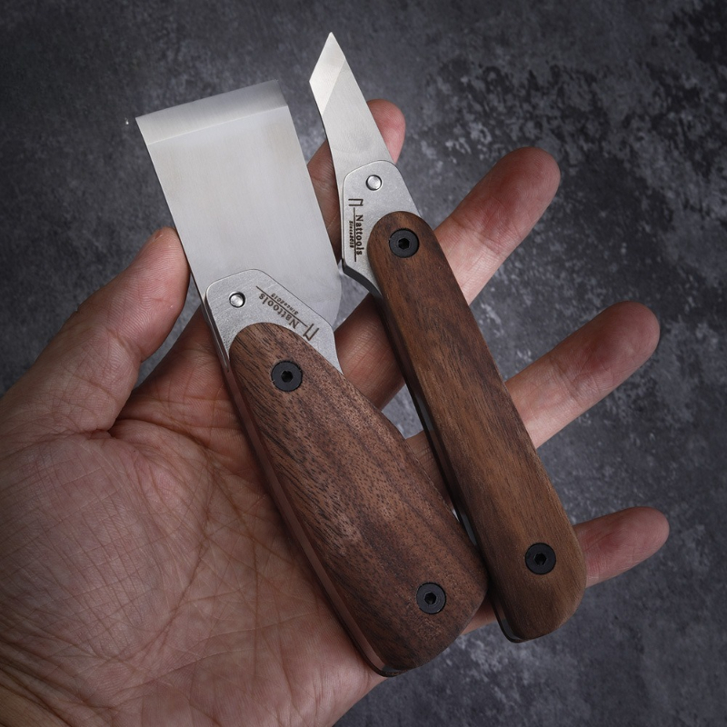 Nattools lederen snijmes penme - Leatherwork Knife recensie en prijs