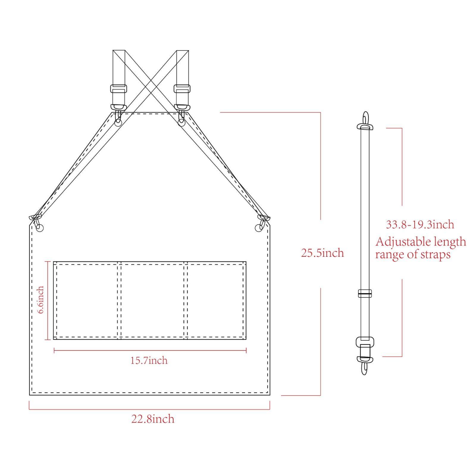 PU lederen schort Premium modi - Leatherwork Apron recensie en prijs